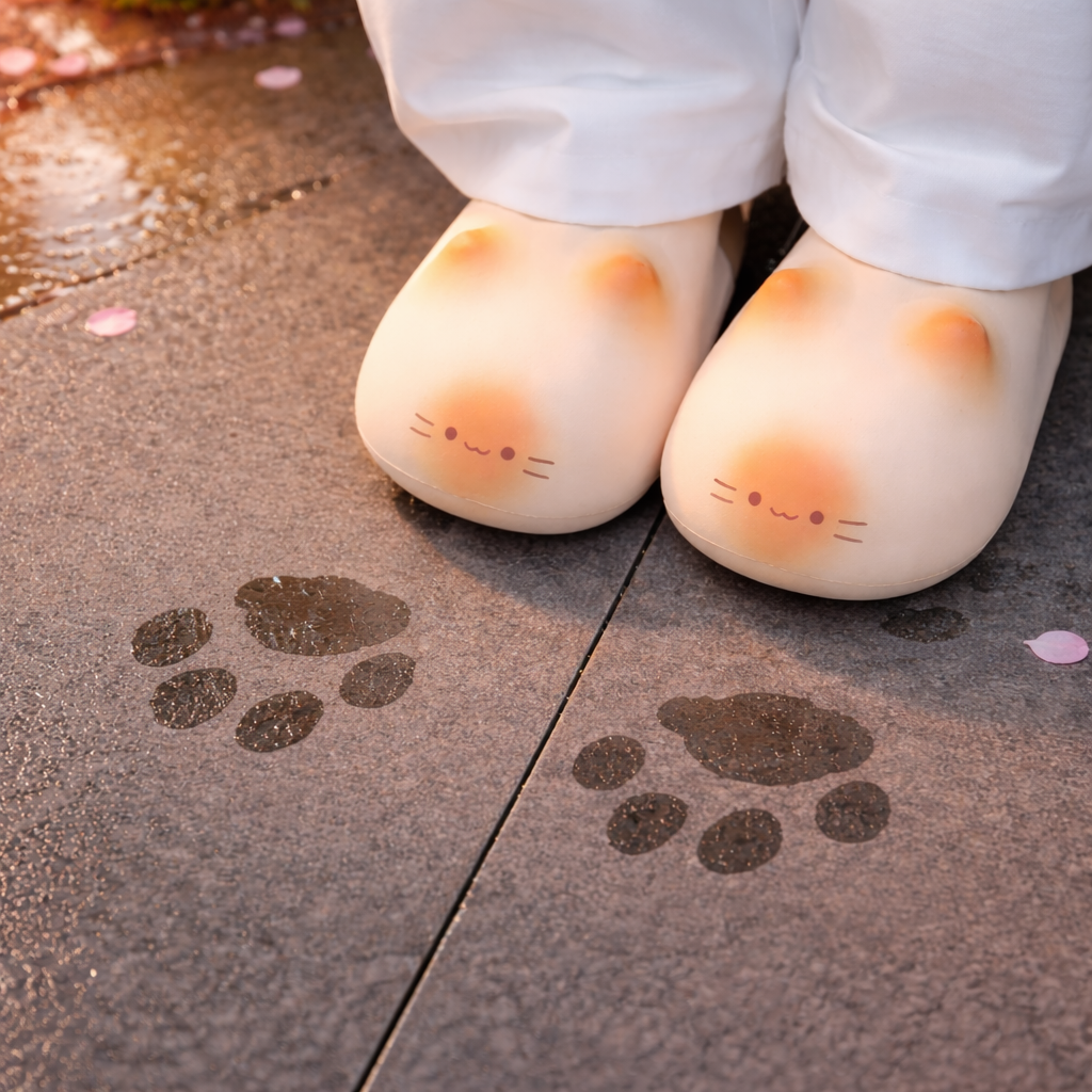 Pawzy™ - Cat Paw Print Slippers